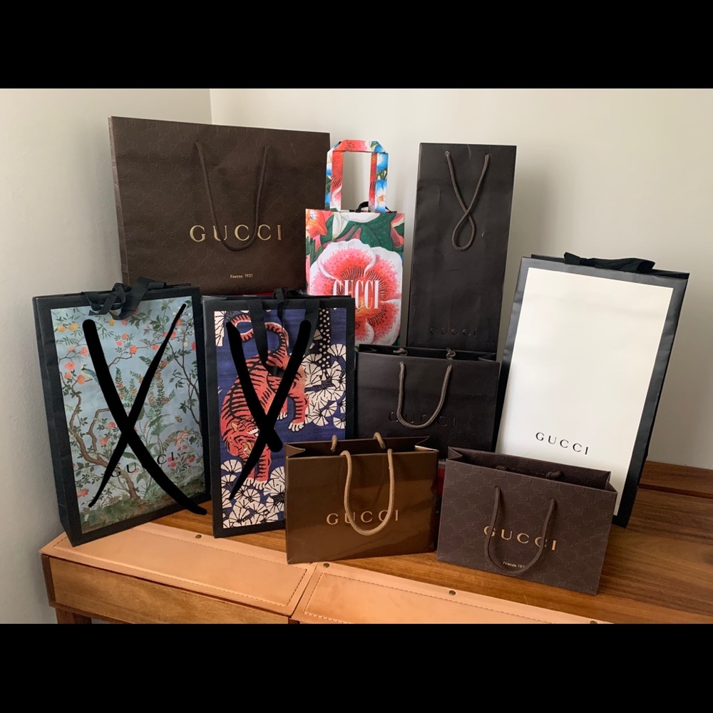 Gucci Shopping Bags